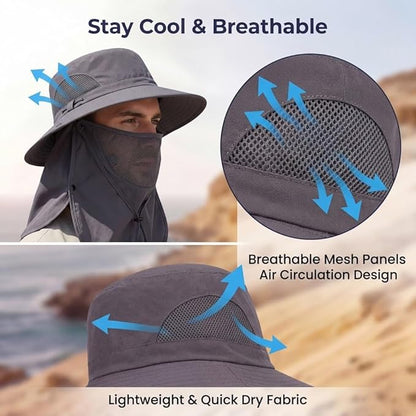 🔥Father's DAY 49% OFF🎣- Unisex Adventure Shield - Extreme UV Protection for All Terrains