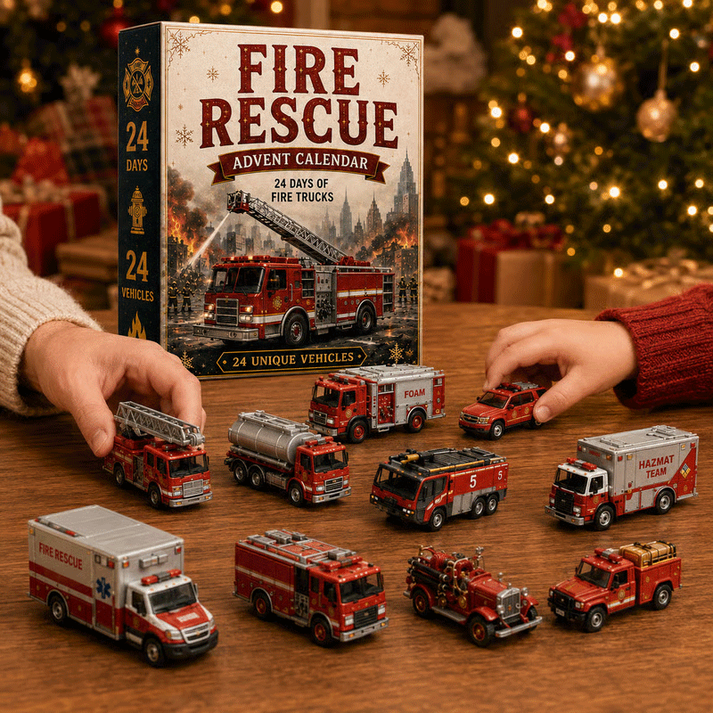 🎅Christmas Early Bird Sale🚒Fire Rescue 24-Day Advent Calendar