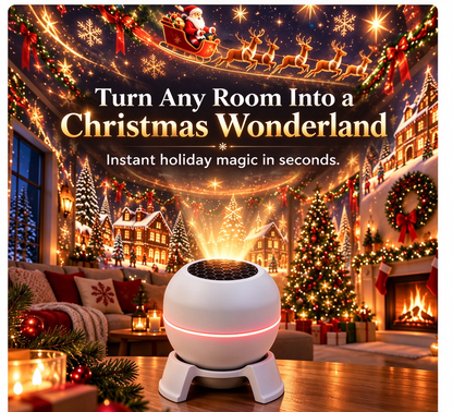 ✨ Christmas Wonderland Projector – Fill Your Home With Holiday Magic 🎄