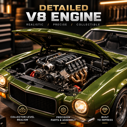 🚗 DIY Classic Muscle Car Model Kit – Build & Display