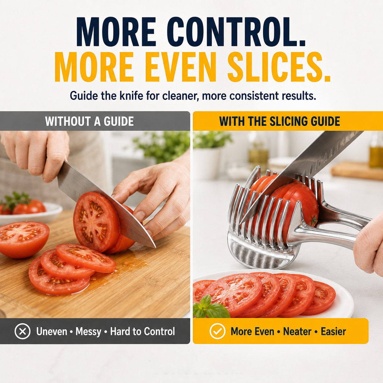 🍅 Kitchen Food Slicing Guide for Fruits & Vegetables 🔪