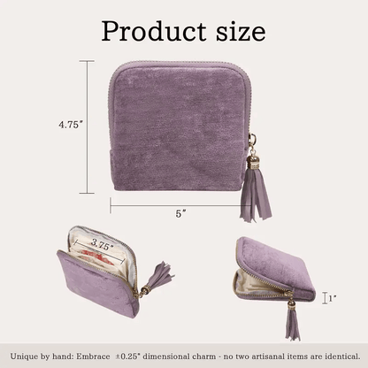 💖 Portable Jewelry Organizer | Zipper Pocket Travel Jewelry Storage Case 💎