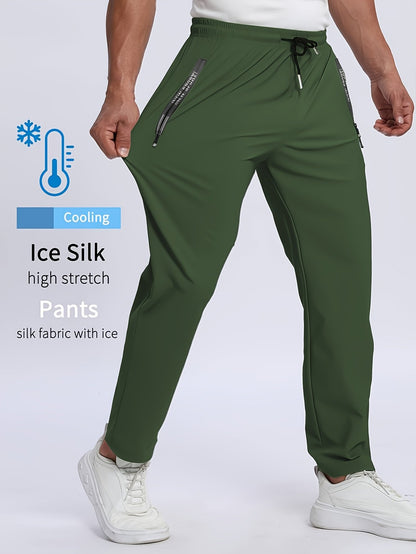 Performance Stretch Pants - Modern Slim Fit with Cooling Technology