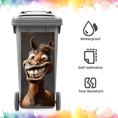 ✨Creative Cartoon Trash Can Sticker | 49% OFF Flash Sale Colourful DIY Decal