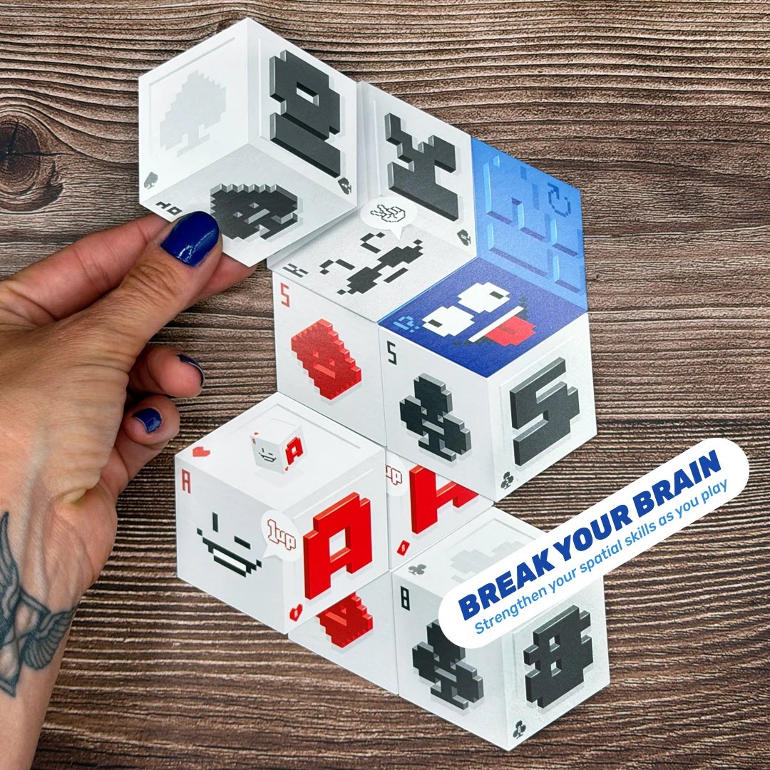 the card game with 3D energy