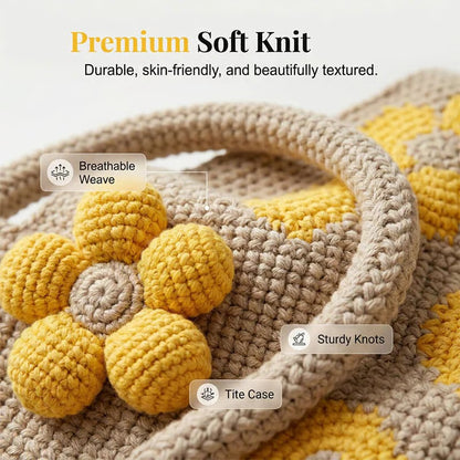 🌸NEW ARRIVAL LIMITED TIME OFFER ✨🌻Crochet Bucket Bag for Women——One tote. Endless summer vibes.🌼