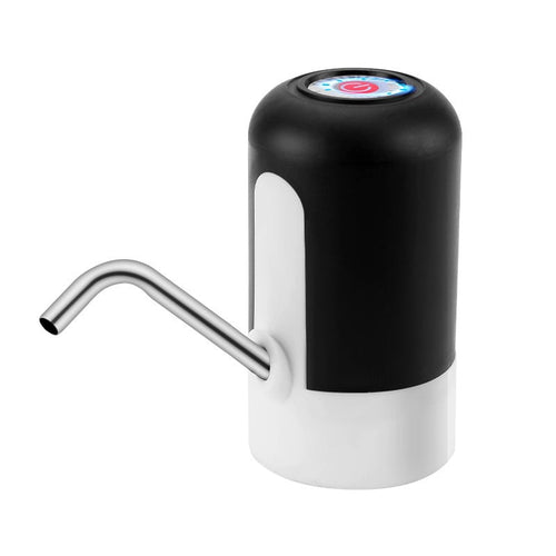 Portable 5 Gallon Water Bottle Pump – USB Rechargeable Electric Water Dispenser with LED Light