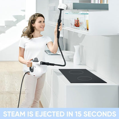 💨Powerful Steam Cleaner – 115°C (239°F) High-Temperature &amp; High-Pressure Steam