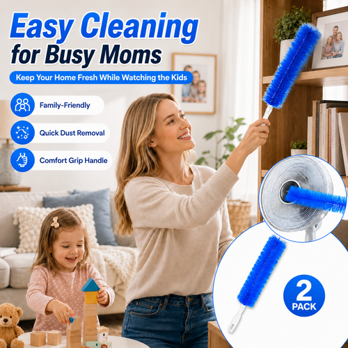 ✨Bendable Microfiber Head,Reusable Dust Remover✨