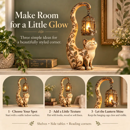 🏮 Little Guardian Lantern Figurines – A Cozy Glow for Any Corner (5 Styles)