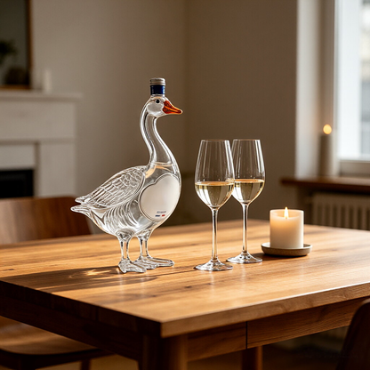 🥃✨3D Sculpted Swan Bottle – Luxury Collector’s Decanter Gift 🦢🔥
