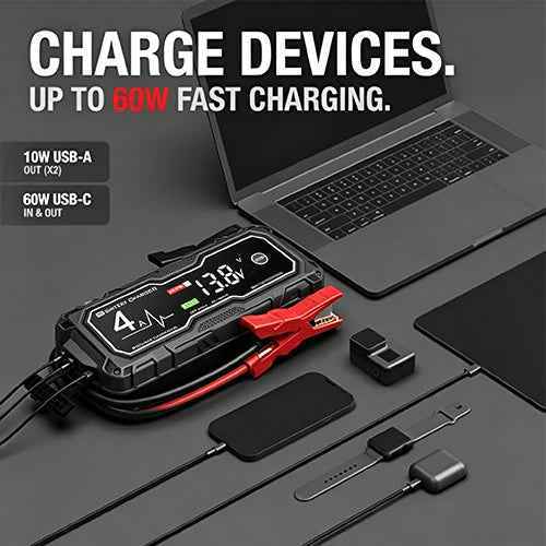 🔥Limited Time Flash Sale | 49% Off Free Shipping! Boost X GBX155 4250A Car Jump Starter For 10L Gas & 8L Diesel Engines