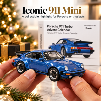 🎄 Porsche 911 Turbo Advent Calendar – 24 Days of Surprises