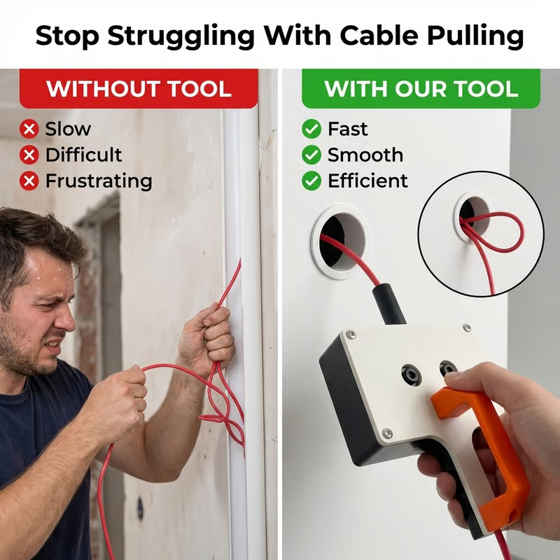 Efficient cable pulling tool – The ultimate solution for easy wiring