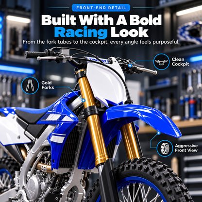🏁 DIY Motocross Dirt Bike Model Kit – Build & Display 🏍️