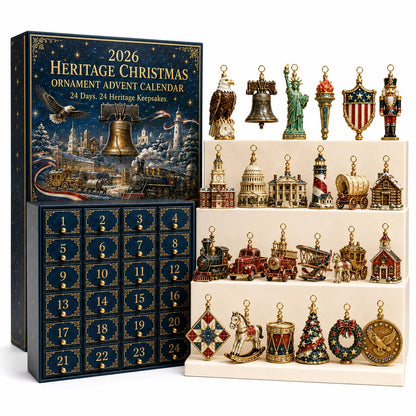⏰ Limited anniversary edition✨49% OFF!🔥America 250th Anniversary Heritage Christmas Advent Calendar