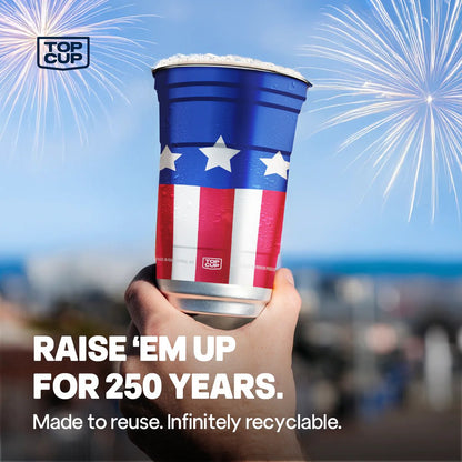 🇺🇸 250th Anniversary Patriotic Aluminum Party Cups (20oz)