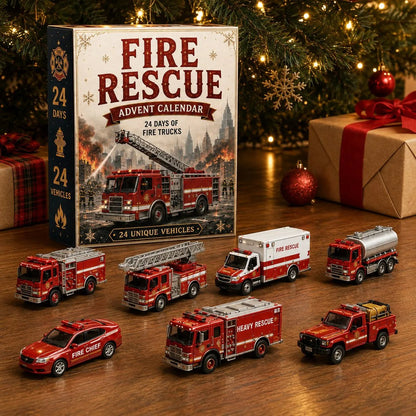 Build the Fleet Collection 24-Day Vehicle Advent Calendar Series | ✨A New Adventure Every Morning