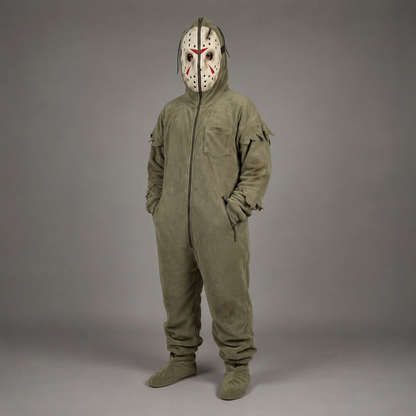 Horror Halloween Hooded Jumpsuit