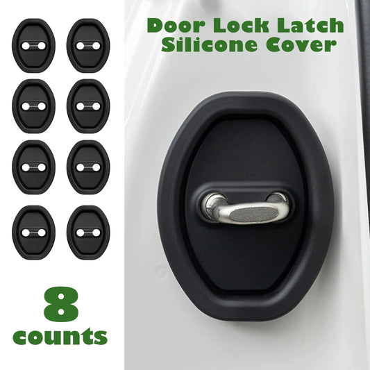 🔥LAST DAY SALE 49% OFF🔥 2026 HOT SALE 8 Counts Premium Silicone Universal Door Latch Lock Covers