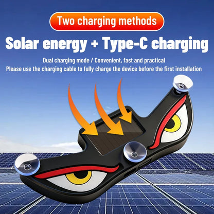 🔥Last Day 50% OFF - 😈👁️Solar Demon Eye LED Car Window Light