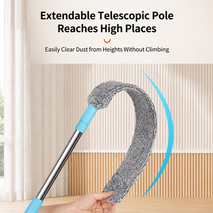 🧹Bendable Washable Microfiber Dust Brush, Hard To Reach Furniture Gaps🧼