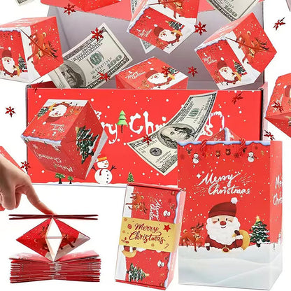 🎄 Christmas Surprise Gift Box – The Perfect Holiday Surprise! Make This Christmas Extra Special with a Fun, Bouncy Gift Box! 🎁✨