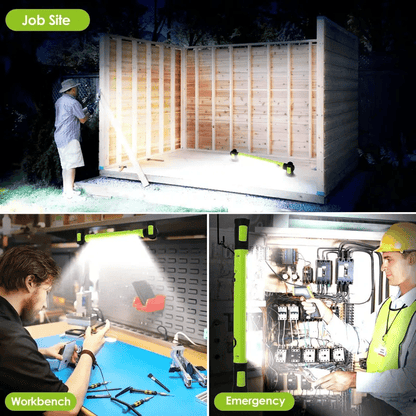 🔥🌟🔦Multifunctional magnetic rechargeable work light💡 Ideal for Mechanic, Car Repair & Garage Use