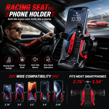Car Racing Seat Shape Phone Holder