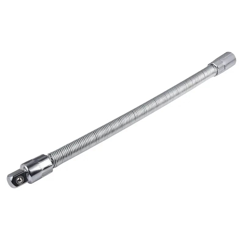 Flexible Socket Extension Bar Set – Bendable Ratchet Wrench Extensions for Tight Spaces, Carbon steel Automotive Repair Tool Kit
