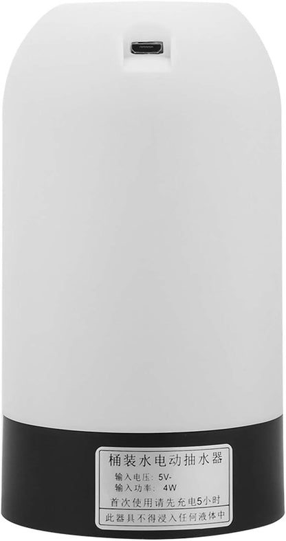 Portable 5 Gallon Water Bottle Pump – USB Rechargeable Electric Water Dispenser with LED Light