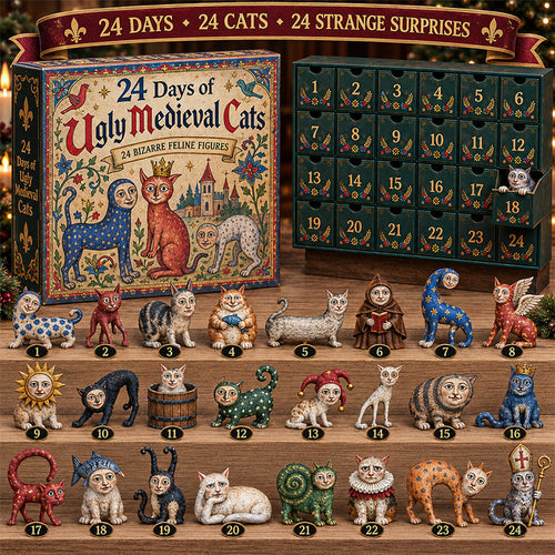 🐈 24 Days of Ugly Medieval Cats
