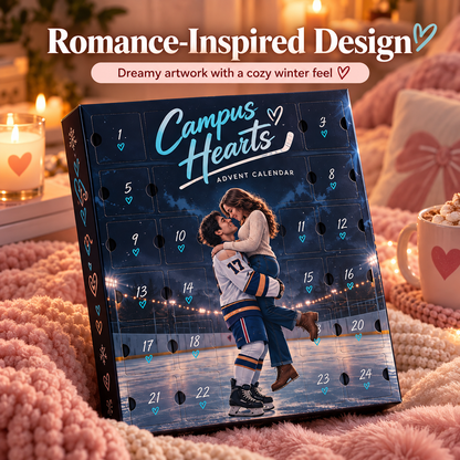 💗 50% OFF Campus Hearts Advent Calendar – 24 Days of Hockey Romance Surprises 🏒
