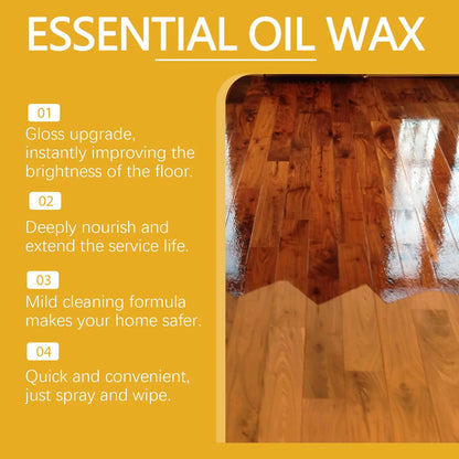 🔥LAST DAY 49% OFF - 🐝TrueRelief Beeswax Wood Polish Spray - ✨Shine & Protect Instantly 🏠