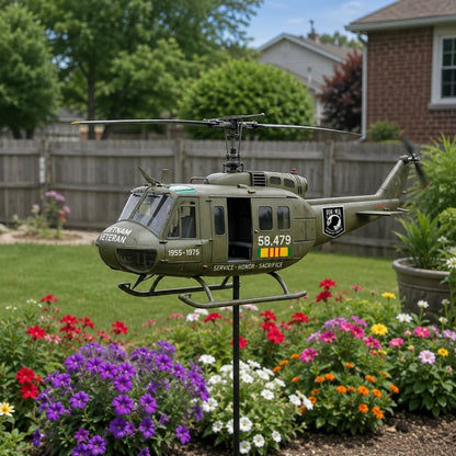 🔥LAST DAY 50% OFF🎁🎖️-Vietnam Veteran UH-1 Helicopter Wind Spinner- ✈️Buy 2 Free Shipping Today!