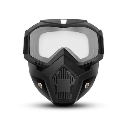 🔥2026 SALE-🛠️Detachable Full Face Goggle Mask🎁