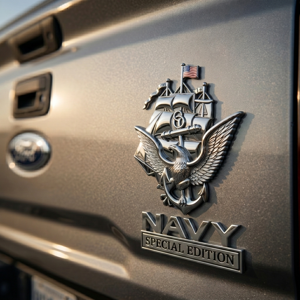 U.S. Navy Special Edition Metal Vehicle Badge, 🔥Buy 2 FREE SHIPPING