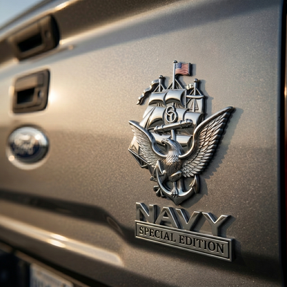 U.S. Navy Special Edition Metal Vehicle Badge, 🔥Buy 2 FREE SHIPPING