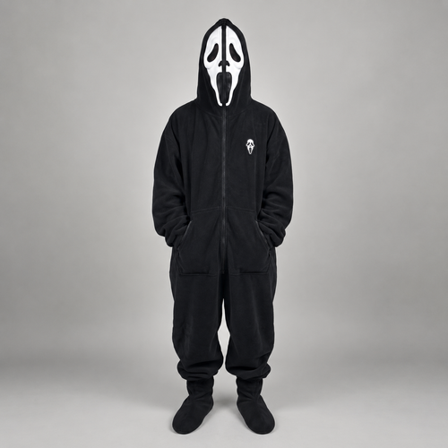 Horror Halloween Hooded Jumpsuit