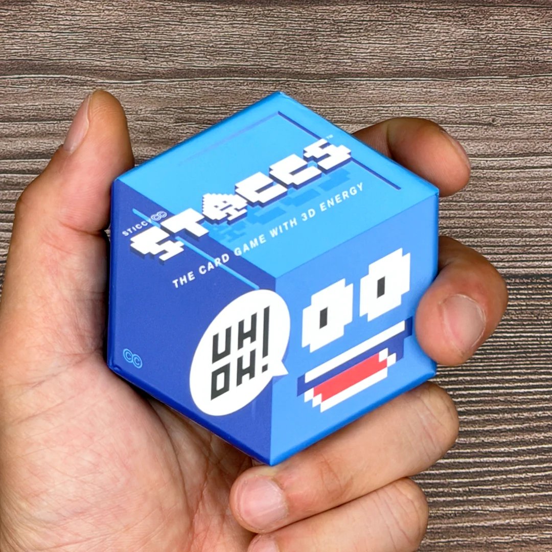 the card game with 3D energy