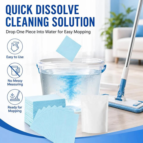 Powerful Floor Cleaning Without The Heavy Bottles♻️60-Pieces
