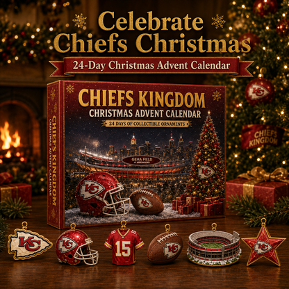 🎄 Chiefs Kingdom Football Christmas Advent Calendar