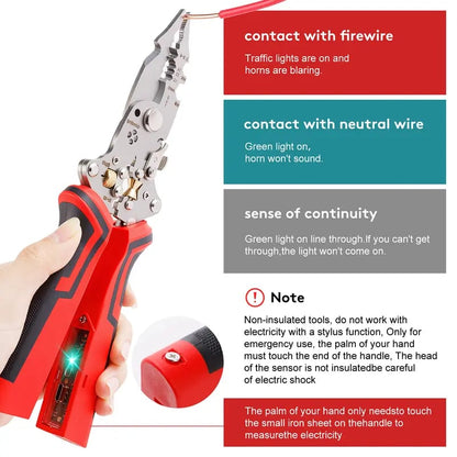 🔧 16-in-1 Multifunctional Wire Stripper Twister – Professional Electrical Tool