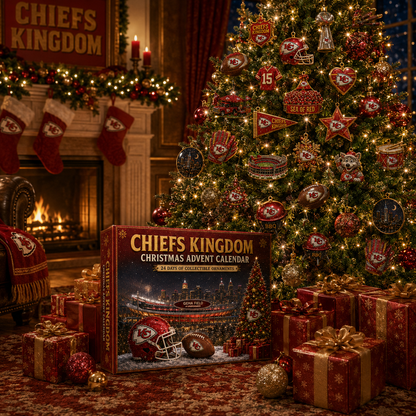 🎄 Chiefs Kingdom Football Christmas Advent Calendar