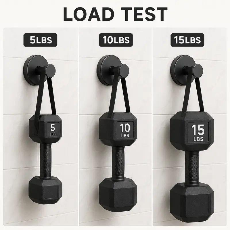 Stainless Steel Finish Grip Lock Heavy Duty Adhesive Wall Hooks
