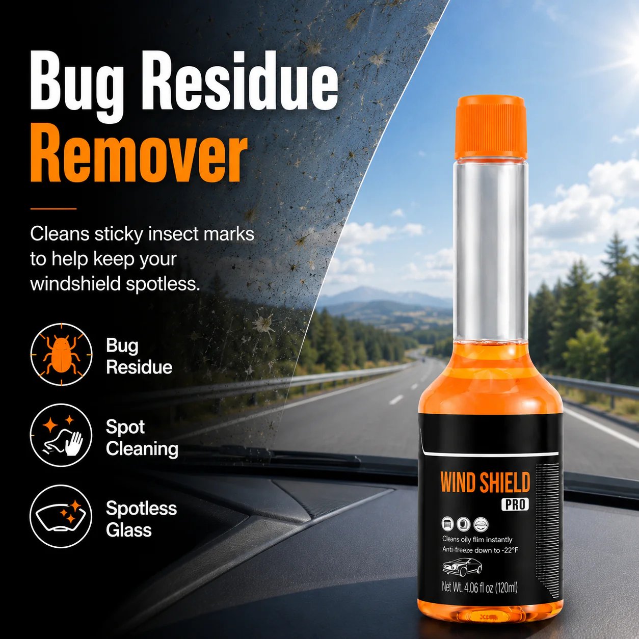 🔥Buy More Save More🔥Glass Cleaner Powerful Stain Remover