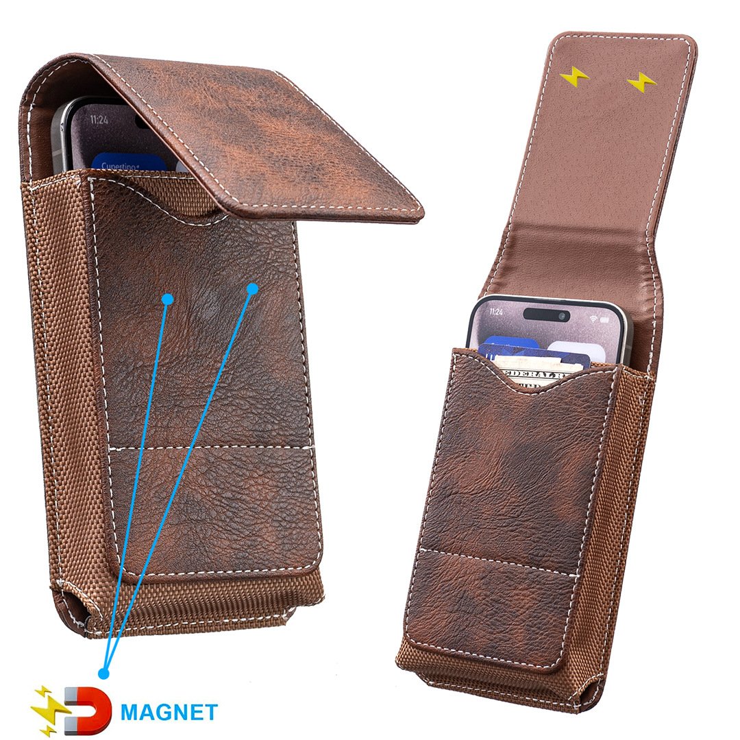 📱 Hands-Free Waist Phone Pouch – Secure Belt Case For Travel & Outdoors