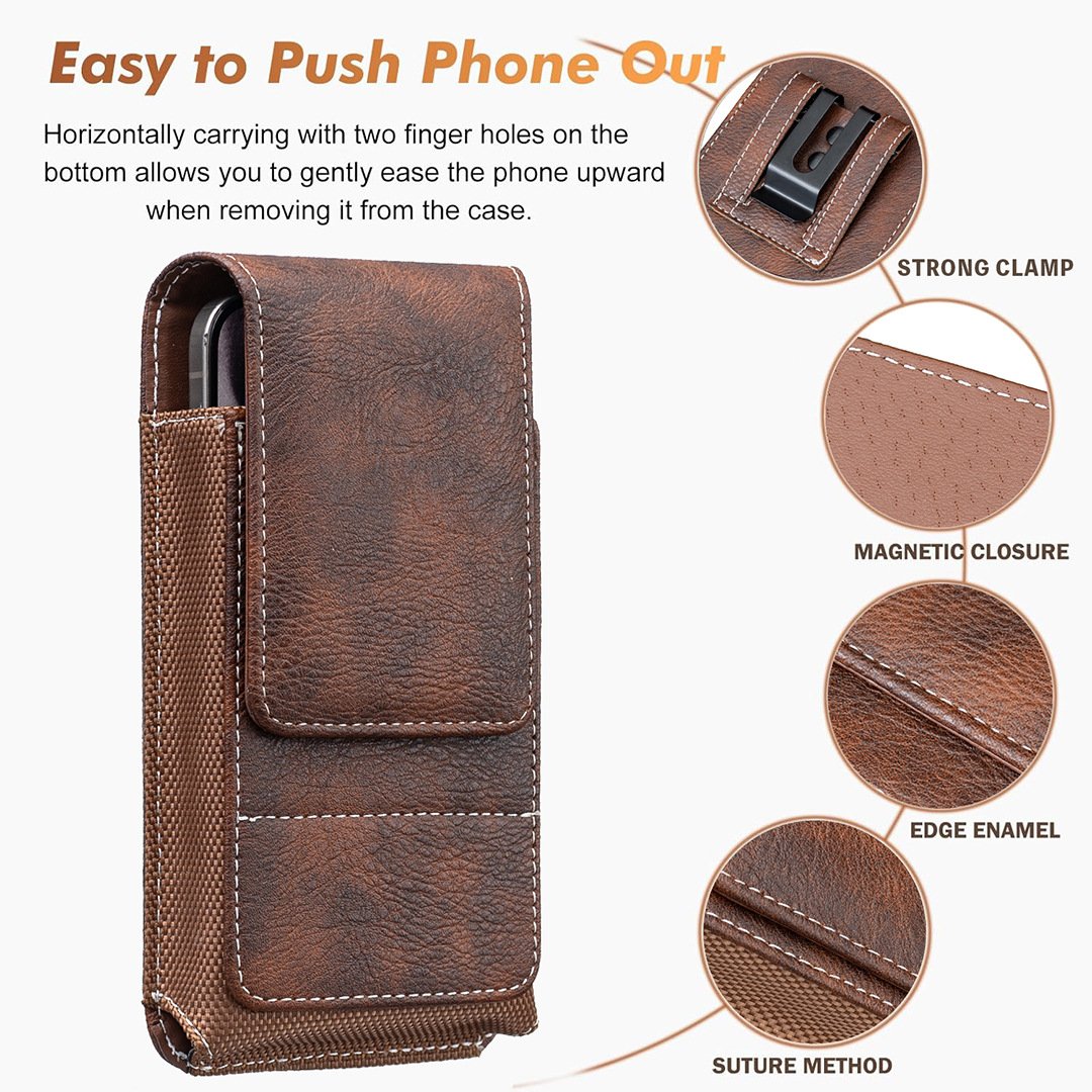 📱 Hands-Free Waist Phone Pouch – Secure Belt Case For Travel & Outdoors