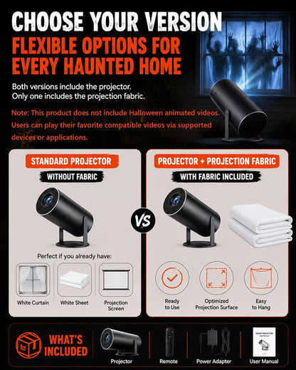 👻Scary Decorations Halloween Window Projector🎃