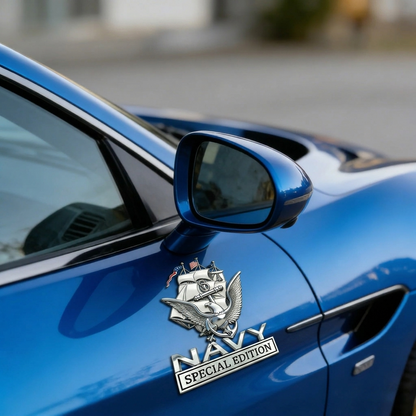 U.S. Navy Special Edition Metal Vehicle Badge, 🔥Buy 2 FREE SHIPPING